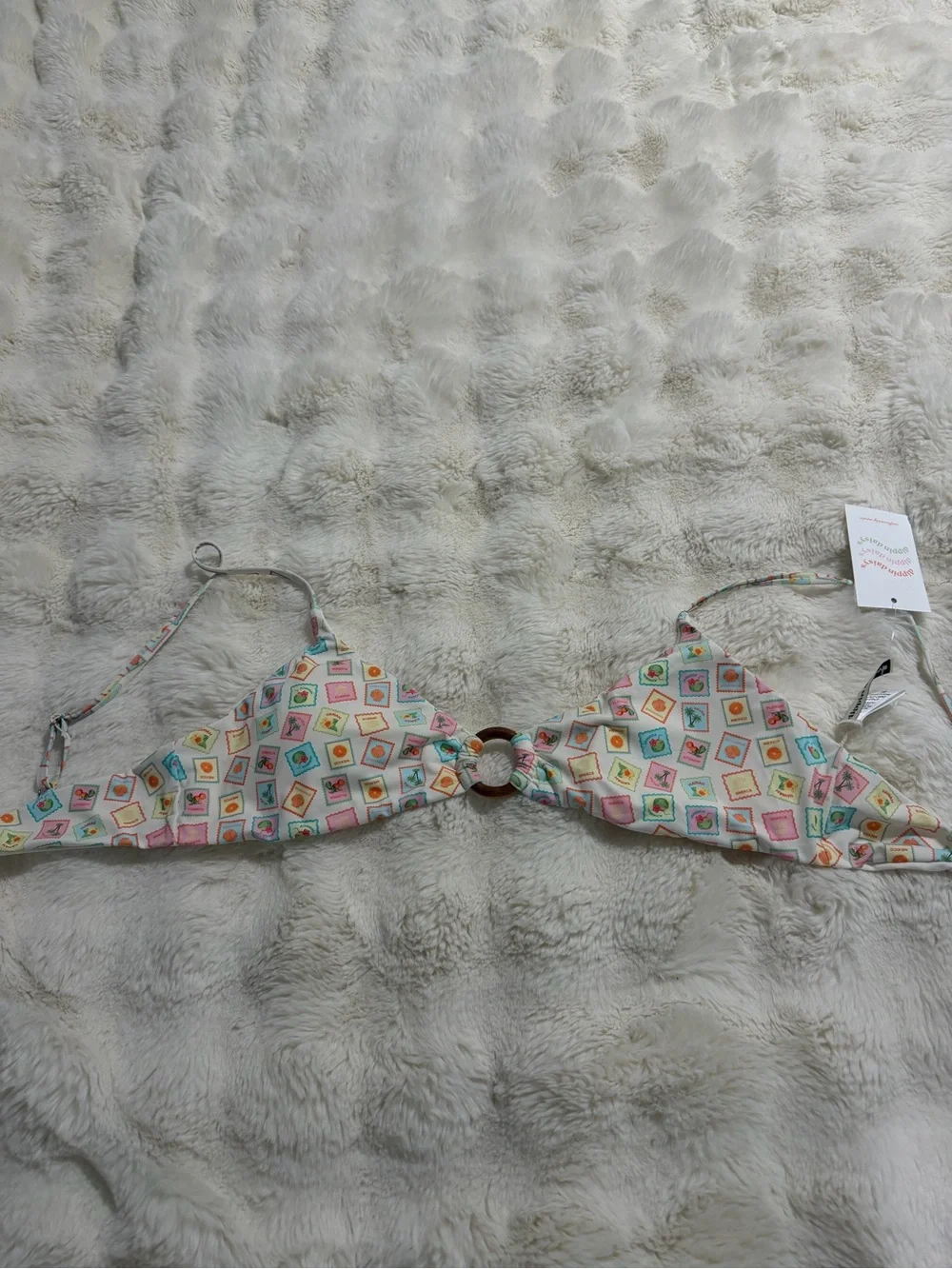 Dippin’ Daisy’s Bikini Set with matching shorts. NWT